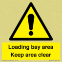 loading-bay-area-keep-area-clear-sign~